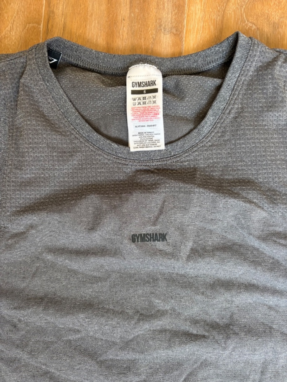 Grey gym shark tank S - Picture 2 of 2